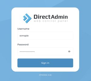 directadmin login user