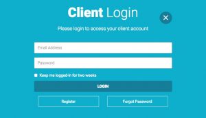 client login crm