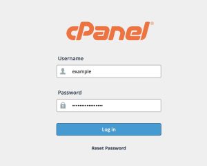 cpanel login 